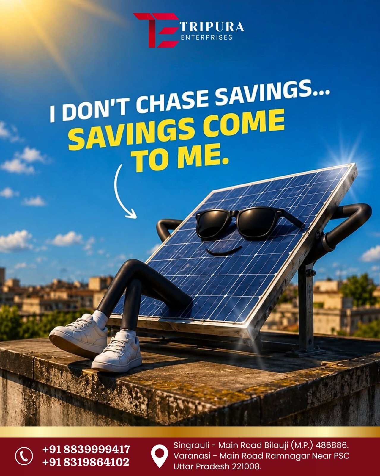 Best Solar Panel Dealer in Singrauli – Why Tripura Enterprises Is a Trusted Solar Solution Provider