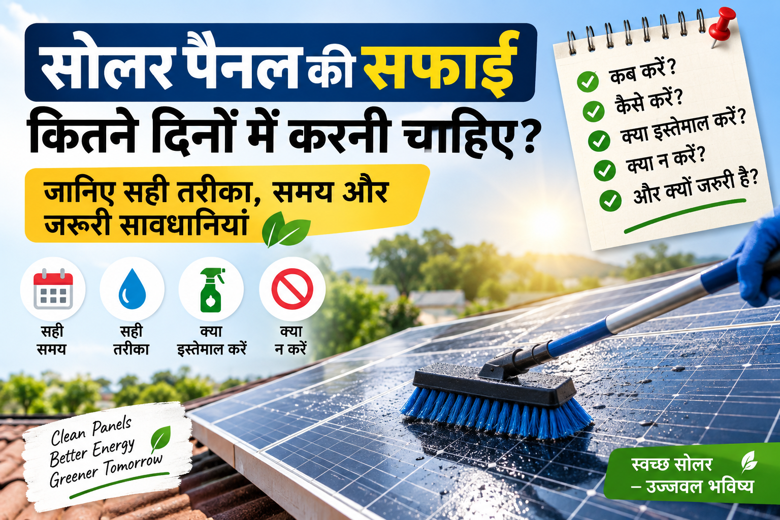 SOLAR PANEL CLEANING COMPLETE GUIDE