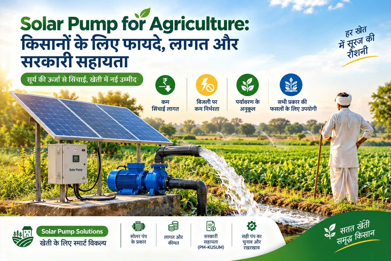 Solar Pump for Agricultu